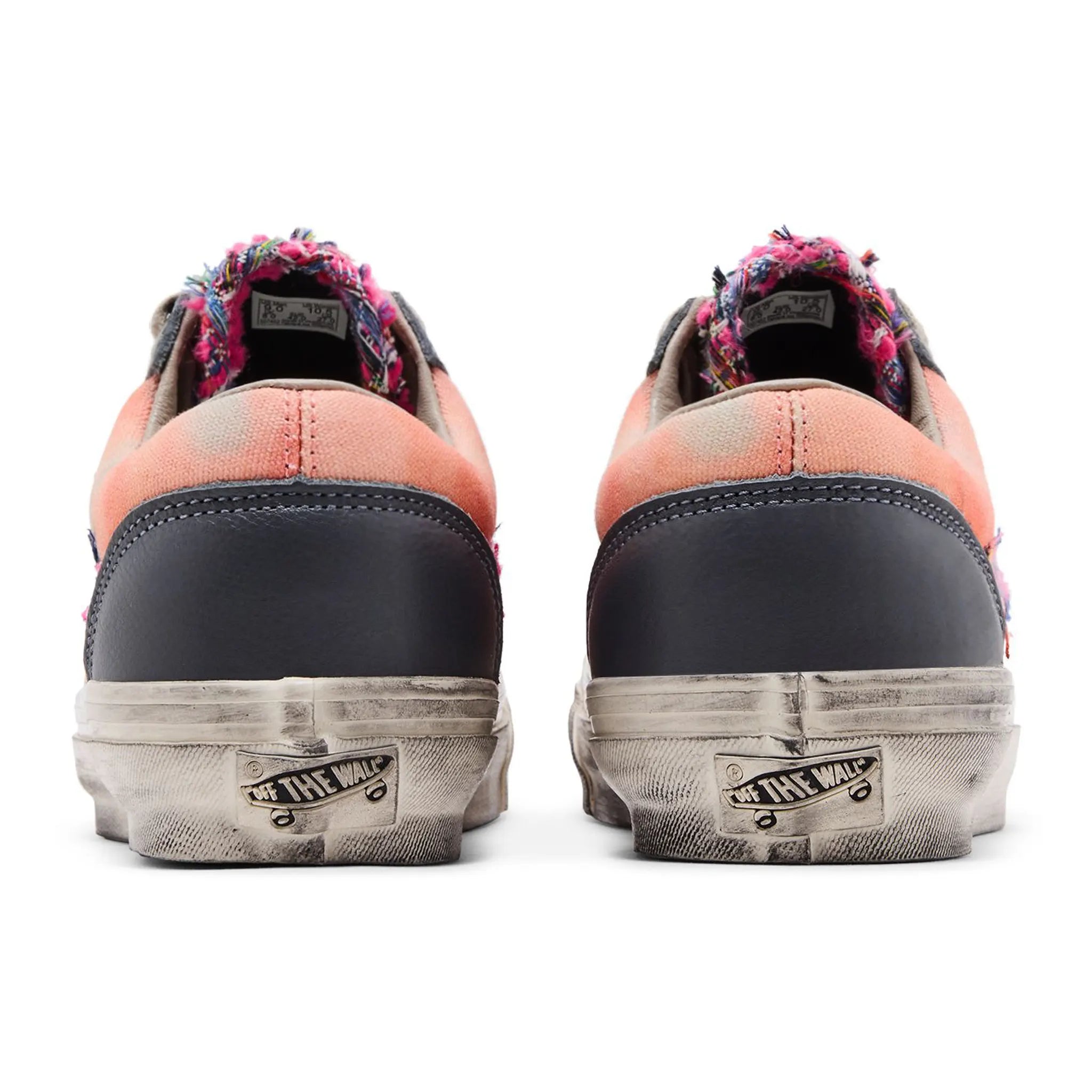 Back View of Vans Pearlised Souvenir Asphalt Old Skool 36LX VN000E8VE4A